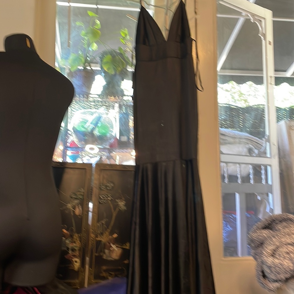 Formal black dress
